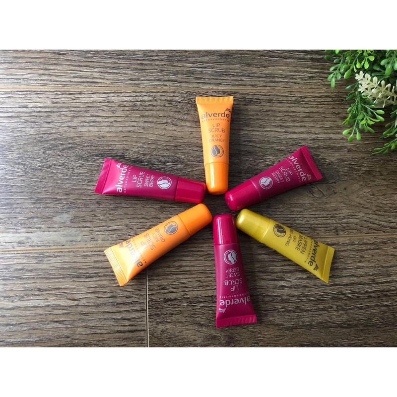 Tẩy da chết môi Alverde Sugar Lip Scrub