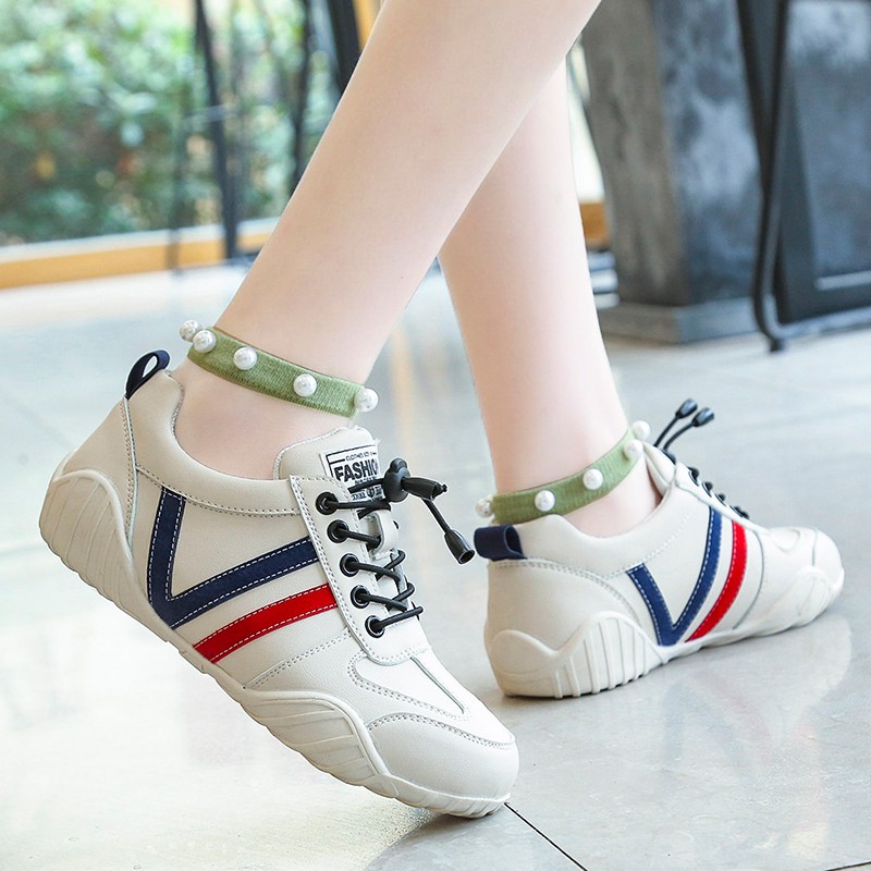 Giày Lười Bằng Da Đế Bằng Thiết Kế Thể Thao Trẻ Trung Năng Động | BigBuy360 - bigbuy360.vn