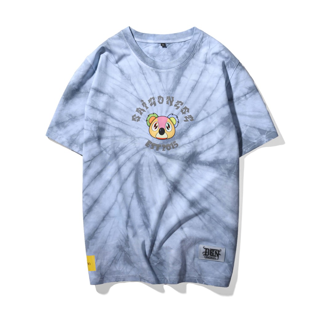 Áo Phông Loang Dye Tie Tee Mascot Phản Quang SGES Unisex