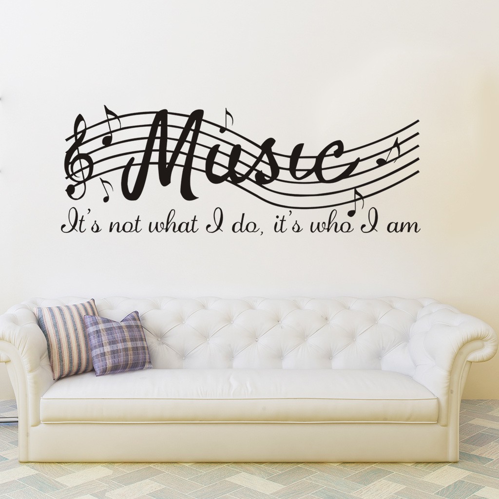 Decal dán tường âm nhạc 11 ⚡ FREESHIP ⚡ Decal music AmyShop