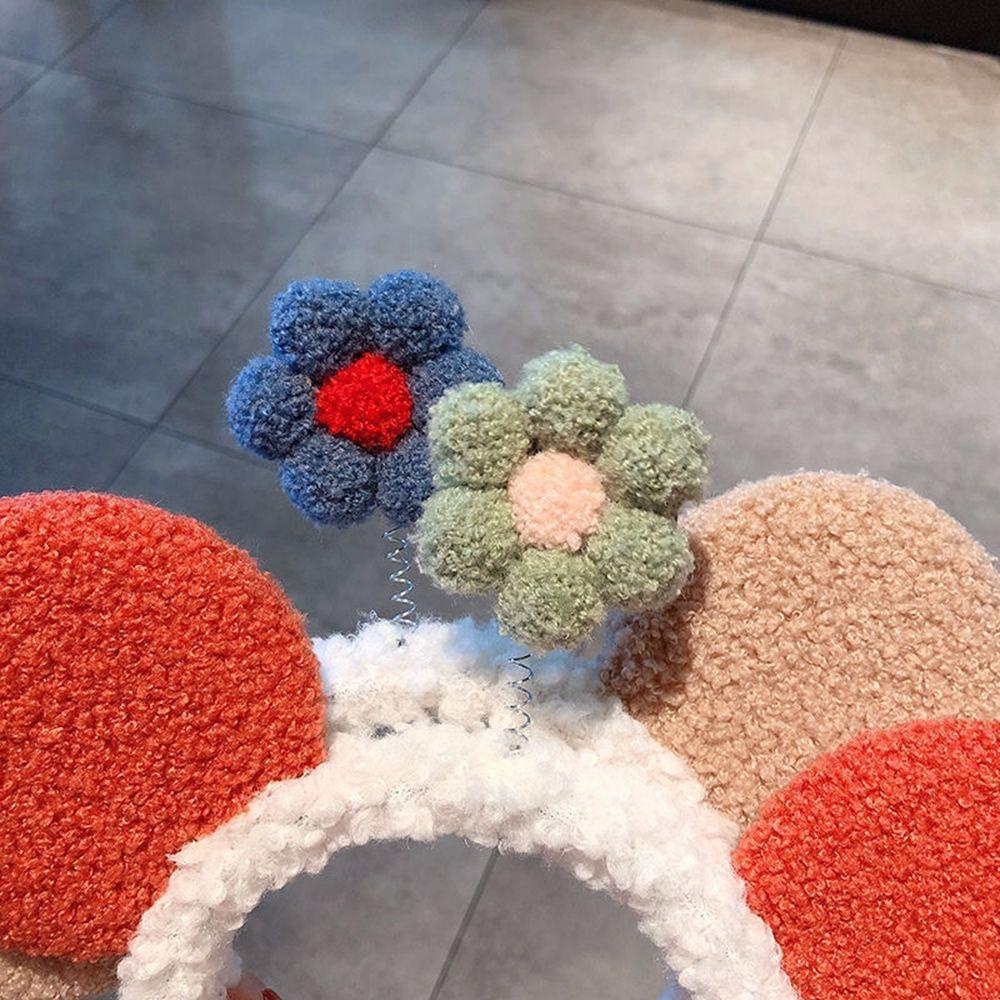 TWINKLE Băng Đô Tai Gấu Bông Hoạt Hình Đáng Yêu Dành Cho Bé Gái