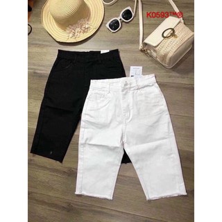 Quần kaki ngố trơn siêu co dãn