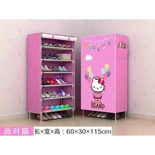Tủ giầy 3D 7 tầng 6 ngăn hàng cao cấp