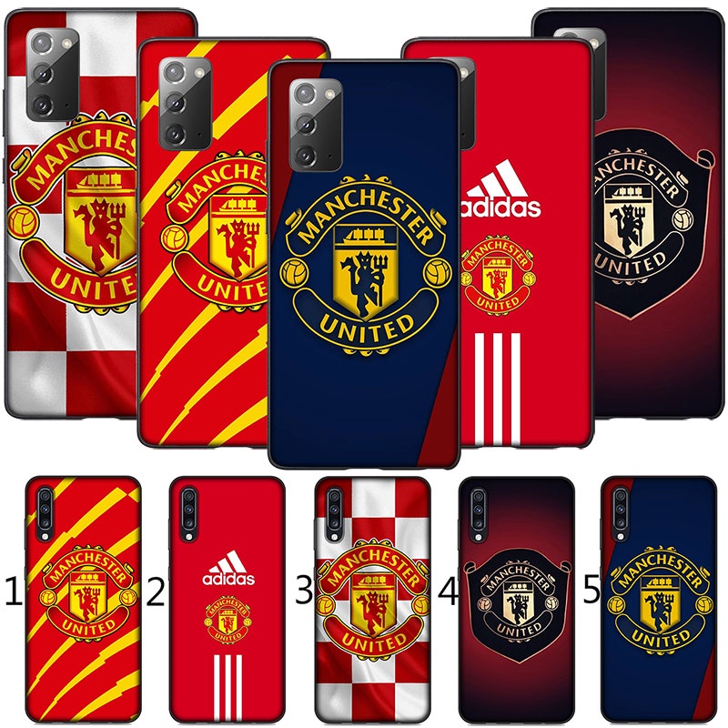 Ốp Điện Thoại Silicon Mềm Họa Tiết manchester united fc Cho iphone 11 12 mini pro max se 2020 su156