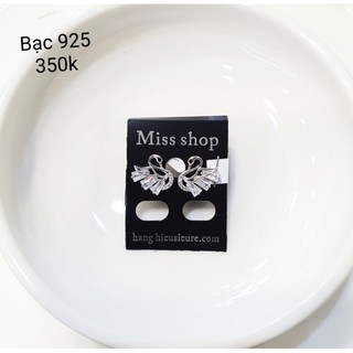 Bông tai hàn quốc bạc 925 phần 46