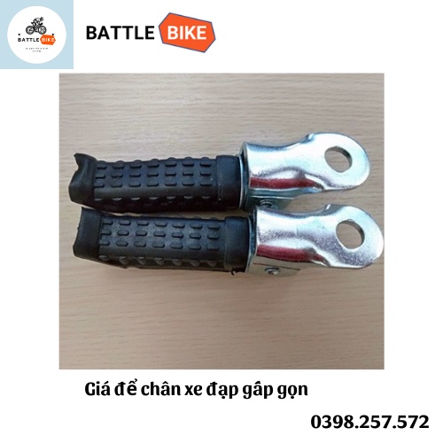 GIÁ ĐỂ CHÂN XE ĐẠP GẤP GỌN