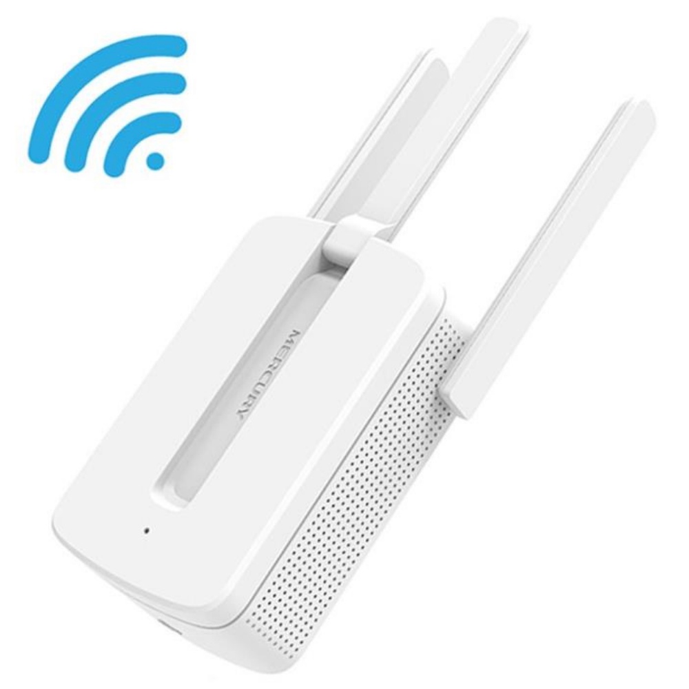 FREE SHIP - Bộ kích sóng wifi 3 ANTEN Mecusys cực mạnh, bộ chuyển tiếp sóng wi-fi