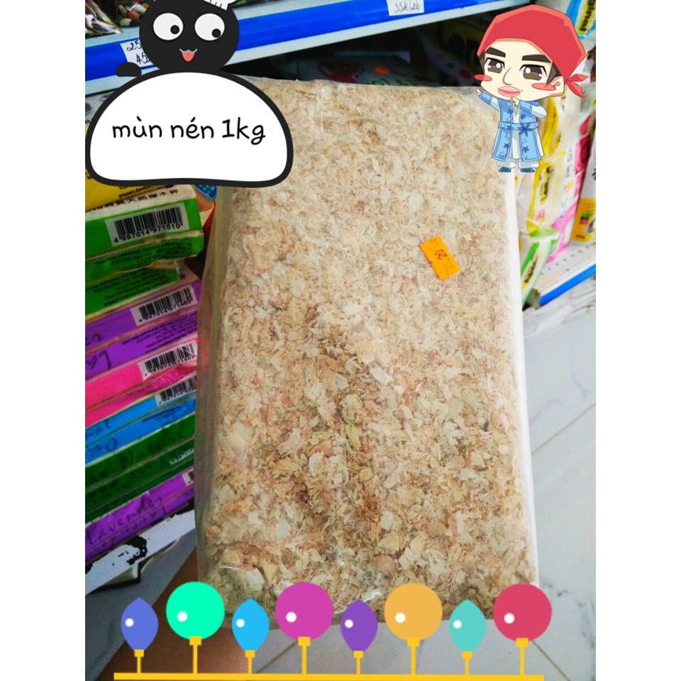 mùn cưa nén dành cho hamster, thỏ, bọ, sóc, nhím, vẹt,....