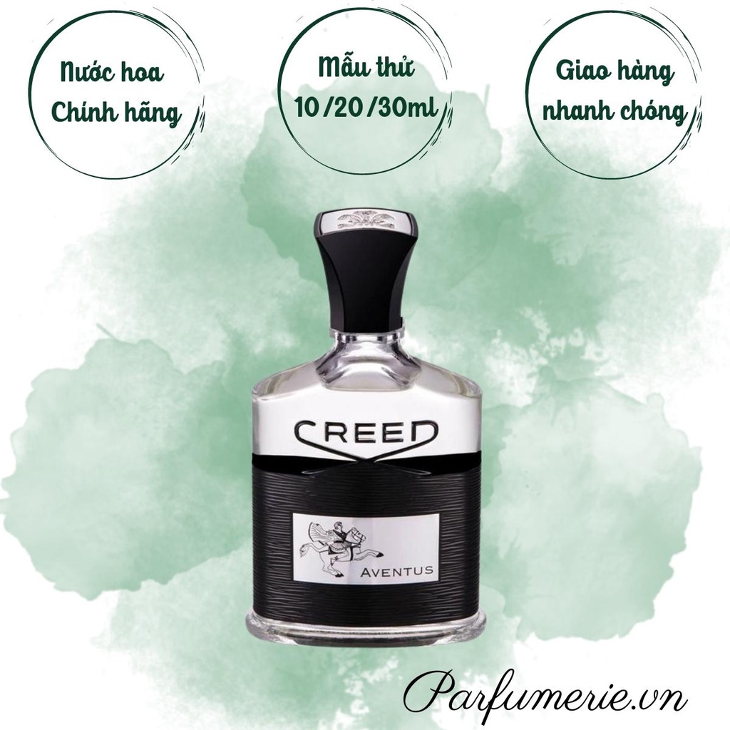 Nước hoa nam cao cấp Creed Aventus chiết, hương thơm dứa khói mạnh mẽ, sang trọng đầy quyến rũ