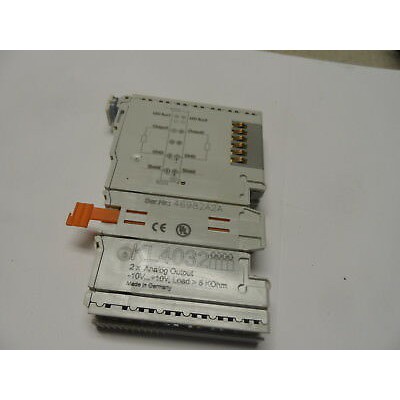 Beckhoff KL4032 Thiết bị đầu cuối đầu ra analog 2 kênh -10 V… + 10 V KL4032 2-channel analog output terminal -10 V…+10