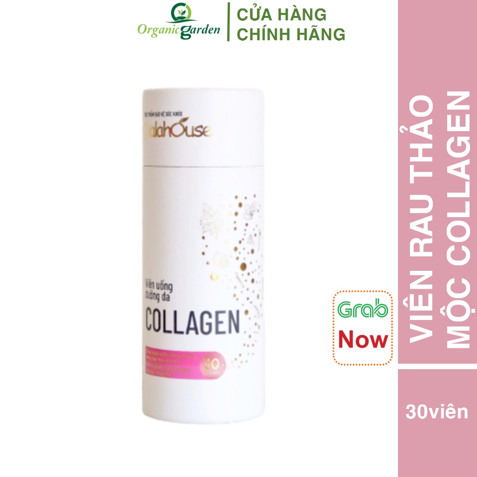 Viên rau thảo mộc dưỡng da collagen Dalahouse - Phục hồi, dưỡng da, làm đẹp từ bên trong
