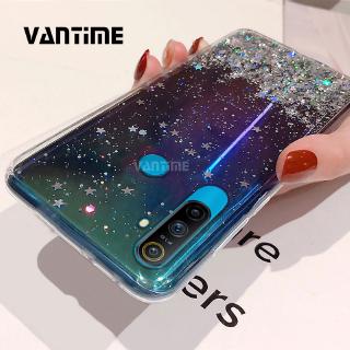 Ốp điện thoại TPU Silicone mềm có kim tuyến cho REALME C3