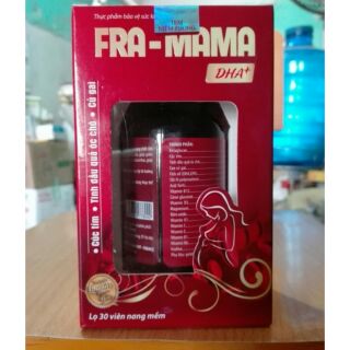 Viên bổ dưỡng thai Fra - Mama lọ 30 viên