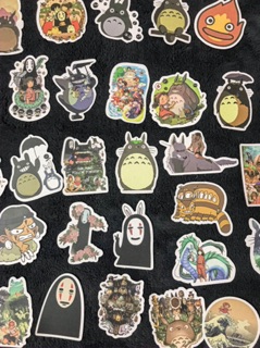 STICKER/ HÌNH DÁN: GHIBLI STUDIO (27) - SET 15 CHIẾC