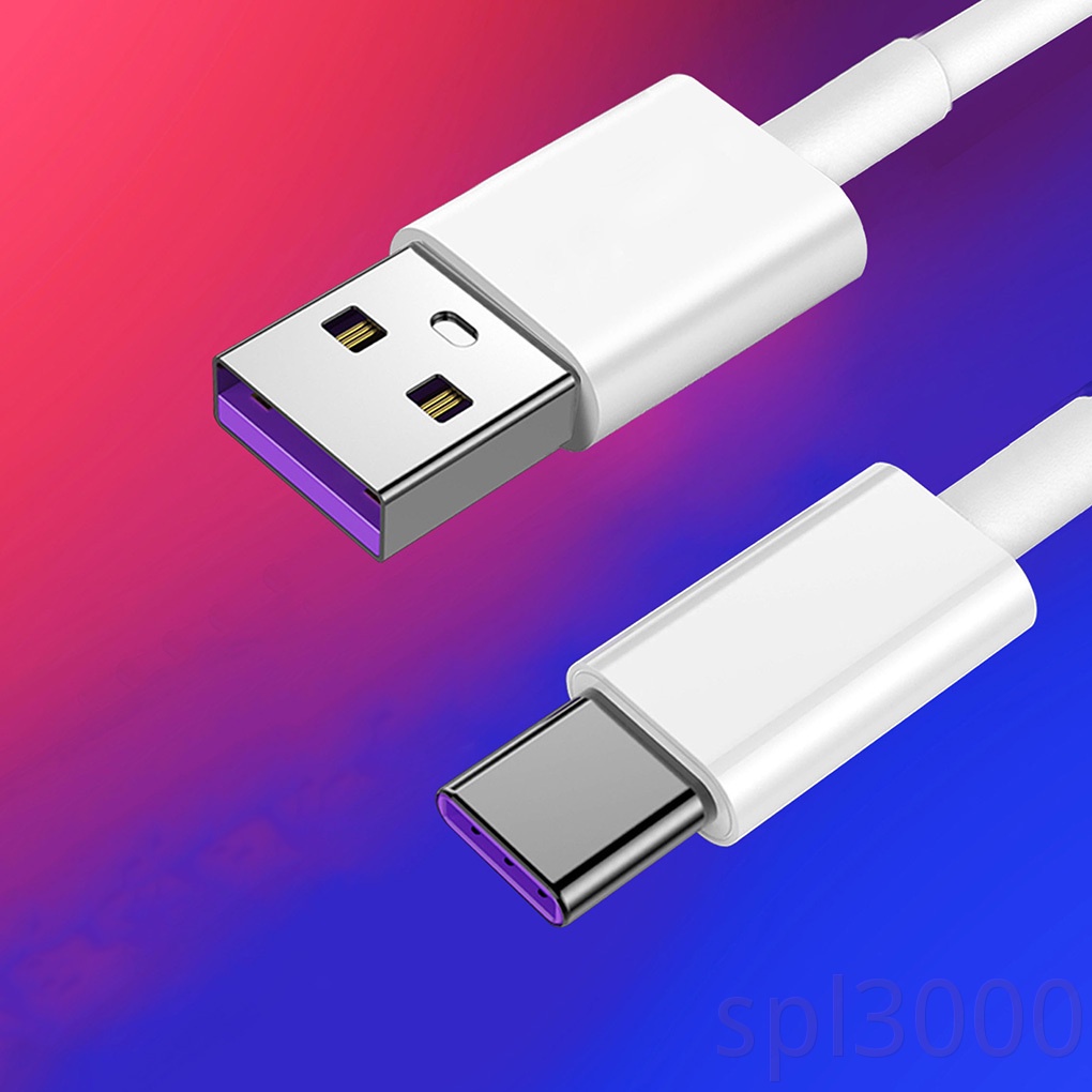Cáp sạc nhanh USB Type C thay thế dài 1m cho điện thoại Huawei Samsung 5A