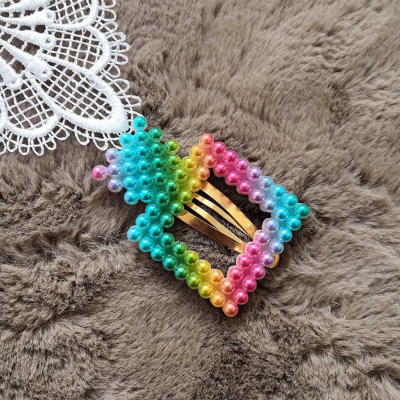 Kẹp Tóc Ngọc Trai Giả Bằng Hợp Kim Phong Cách Hàn Quốc Cho Nữ