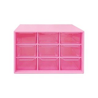 Hộp 9 ngăn mini để bàn tặng kèm sticker xinh xắn
