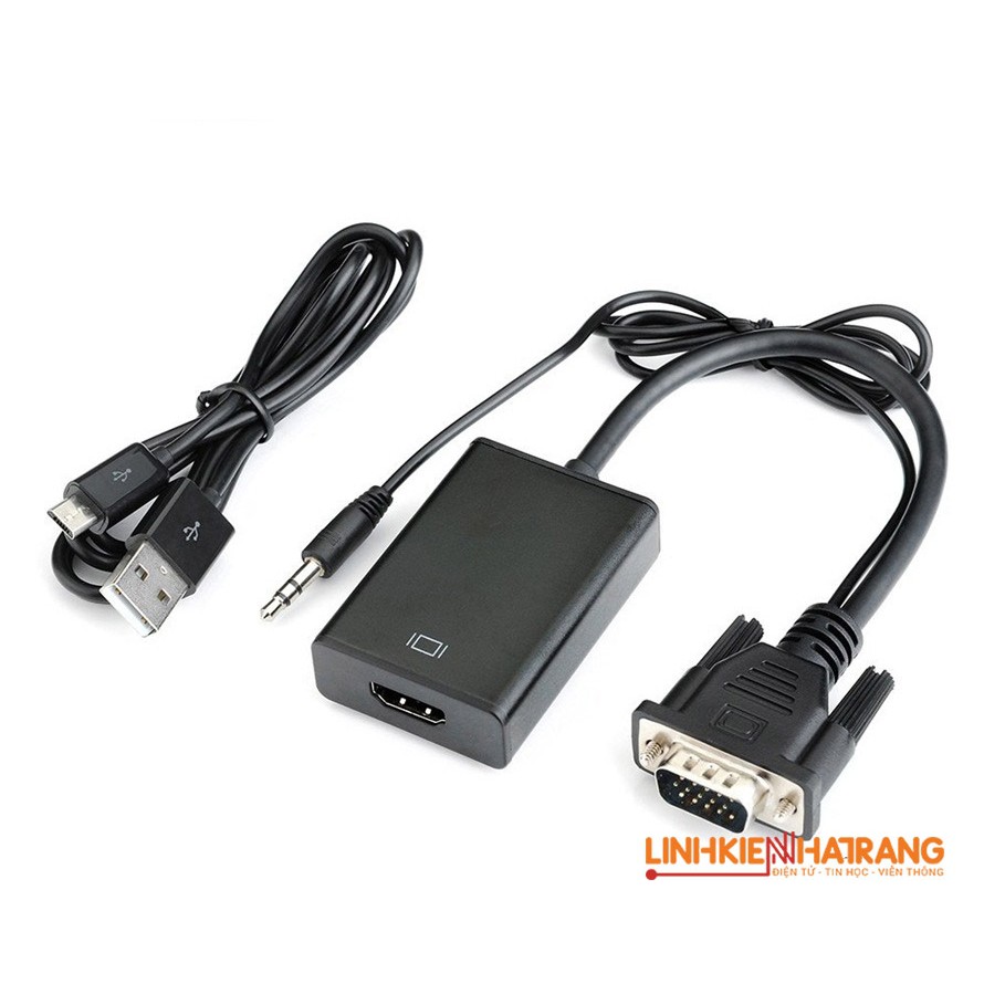 Cáp chuyển tín hiệu VGA sang HDMI