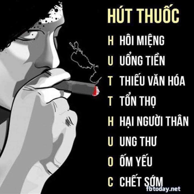 Cai thuốc lá no smoking chính hãng