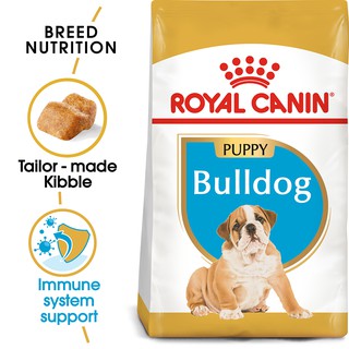 Thức ăn cho chó Bull con Royal Canin Bulldog Junior