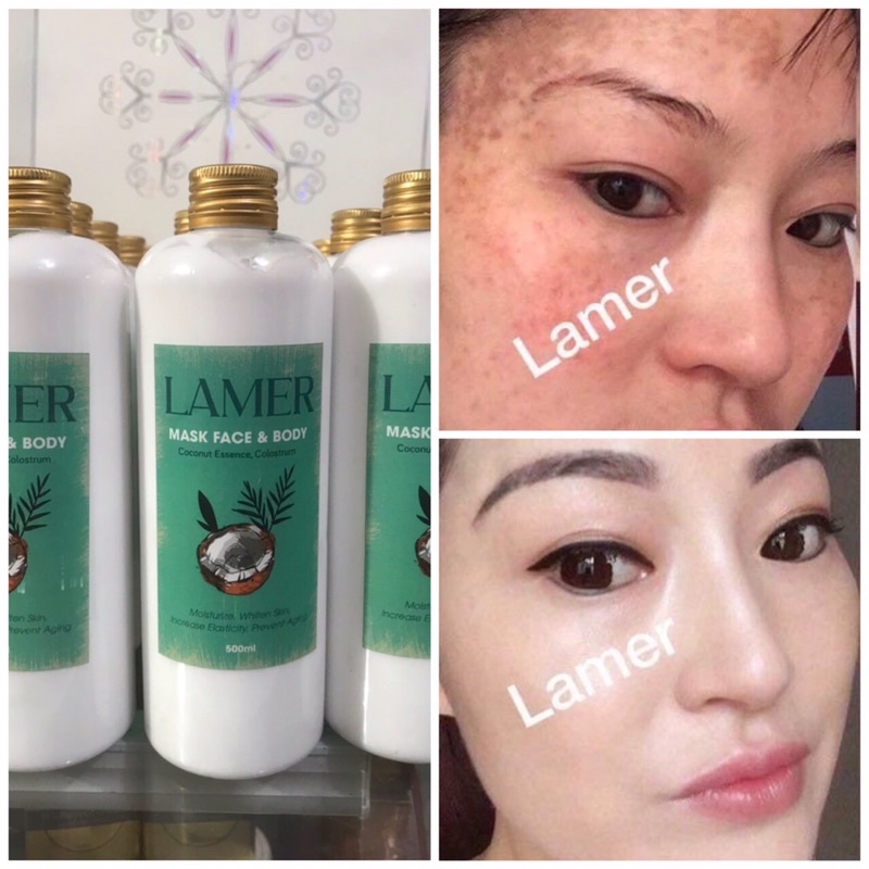 LAMER trắng da face và body