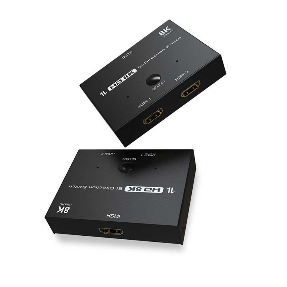 Bộ Chia Tín Hiệu HDMI 2.1 8K Cho Xbox PS5 8K @ 60Hz Kèm Cáp USB