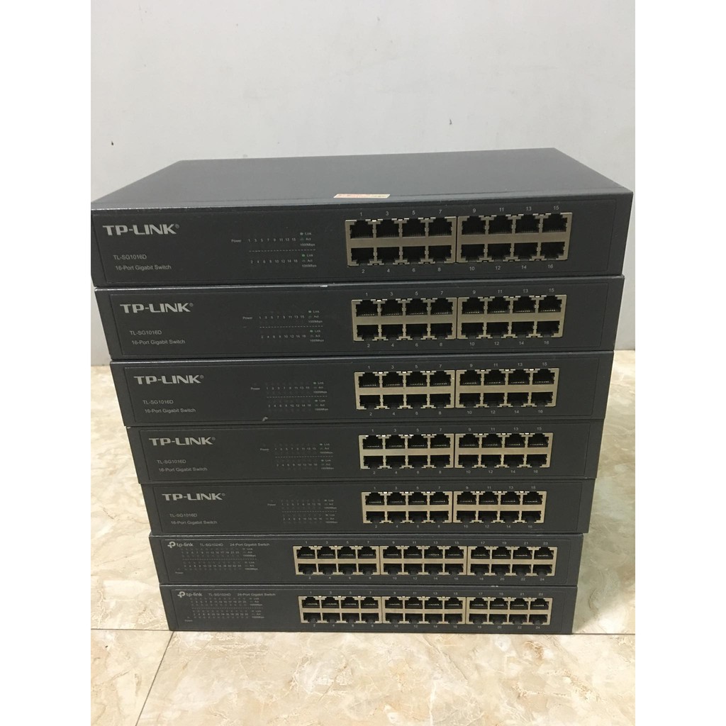 Switch chia mạng TP-LINK 16 cổng - 24 cổng gigabit ( cũ )