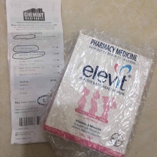Elevit 100v cho bà bầu