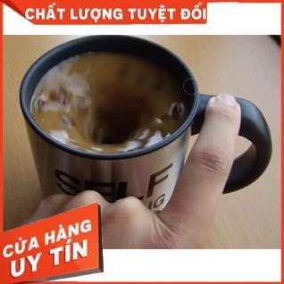 [ Bán Lẻ Giá Sỉ ] Cốc Pha Cà Phê Thông Minh Tự Khuấy Self Stirring Mug, Dùng Pin Tiện Dụng