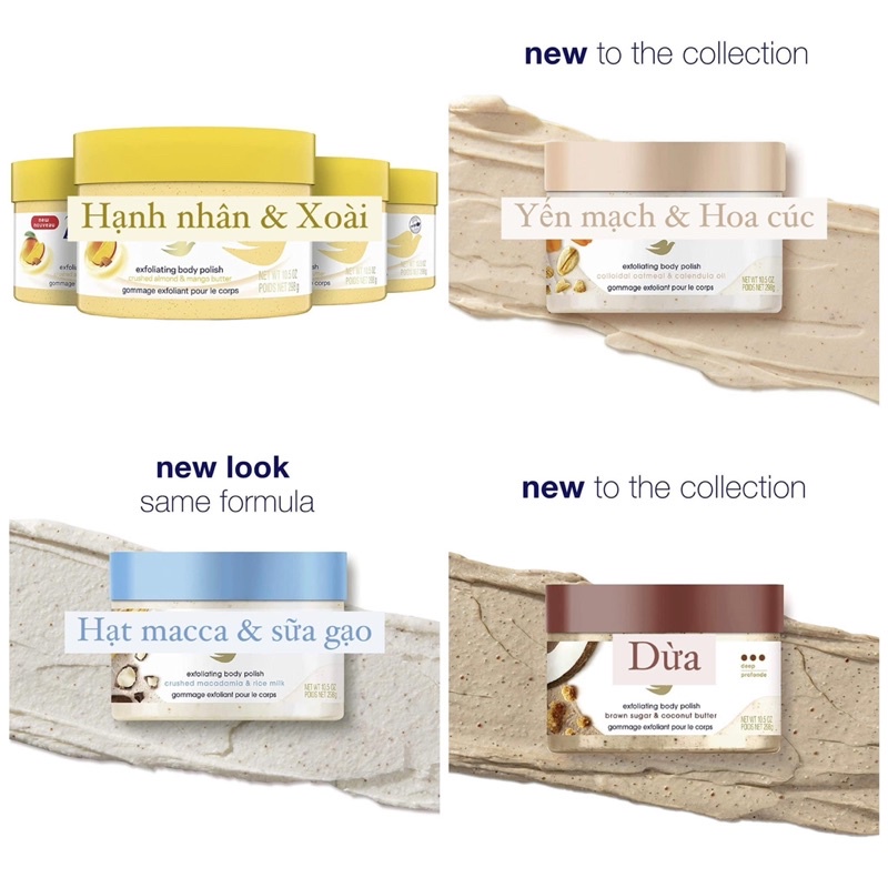 Tẩy Da Chết Dove - Bản Mỹ