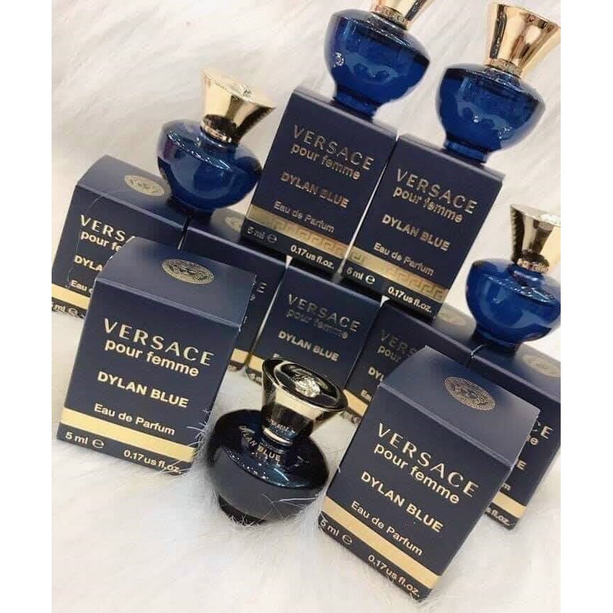 Nước hoa Versace Pour Femme Dylan Blue EDP 5ml (Như Hình)