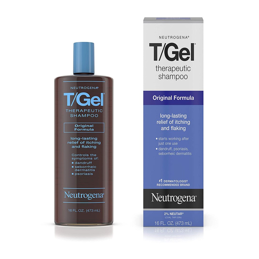 Dầu Gội Trị Gàu Neutrogena 473ml Neutrogena T/Gel Therapeutic Shampoo Original Formula 473ml