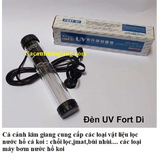 Đèn UV Fort Di 20w, dài 28cm diệt khuẩn cho bể cá cảnh – hồ cá koi