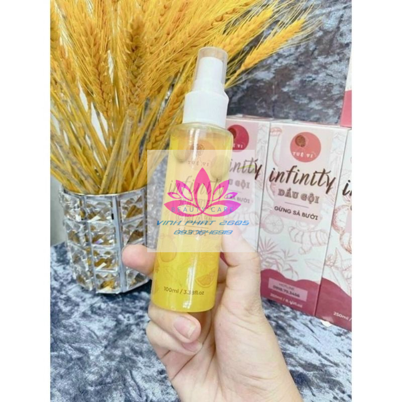 0[Chính hãng Mẫu Mới] Tinh Chất Sả Bưởi Tuệ Vi Infinity kích mọc tóc