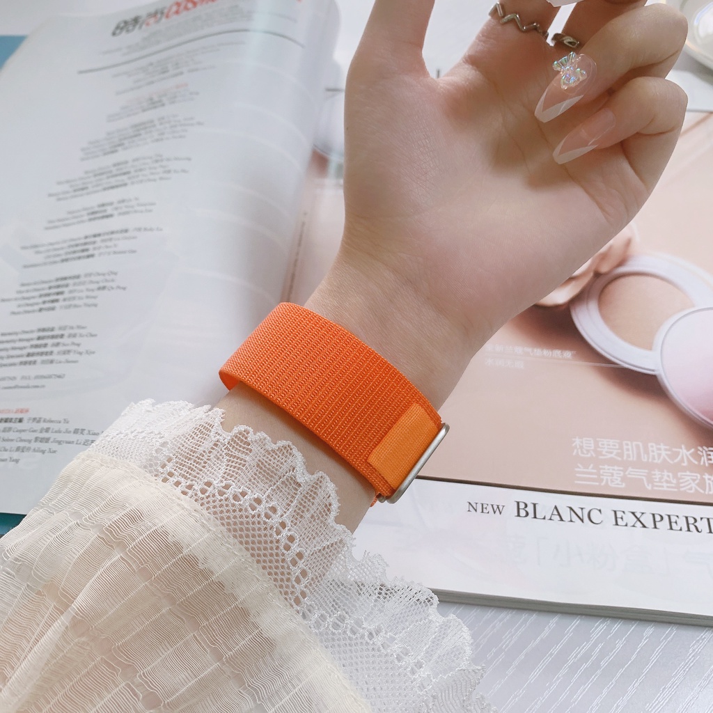 Dây Nylon Đeo Tay Thể Thao Dành Cho Apple Watch Ultra 49mm 45mm 41mm 44mm 40mm 38mm 42mm iWatch Series 8 7 SE 6 5 4 3