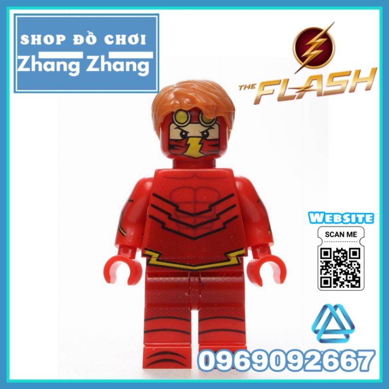 Đồ chơi Xếp hình Flash 3000 Siêu anh hùng trong Justice League 3000 DC Minifigures WM490