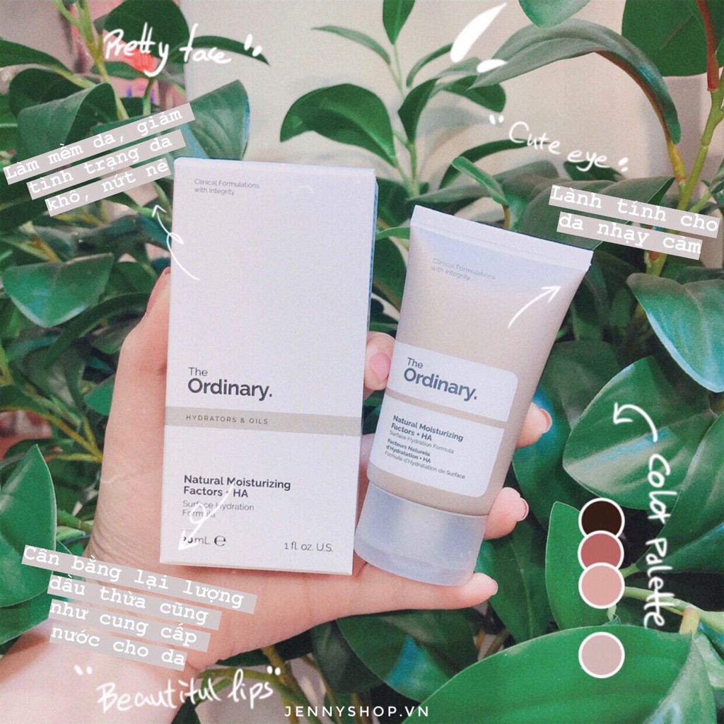 Kem Dưỡng The Ordinary Natural Moisturizing Factors + HA