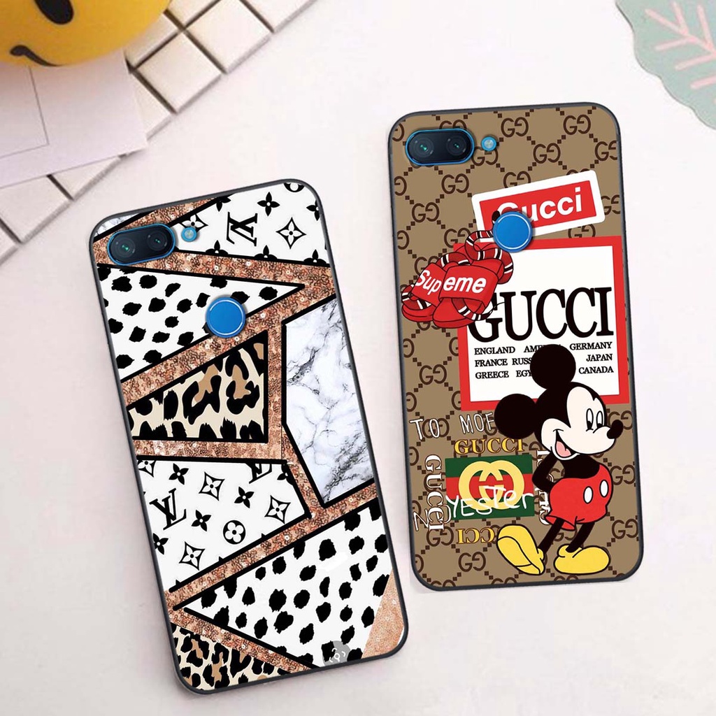 Ốp lưng Xiaomi Mi 8 Lite hình thương hiệu, thời trang, cute, đáng yêu