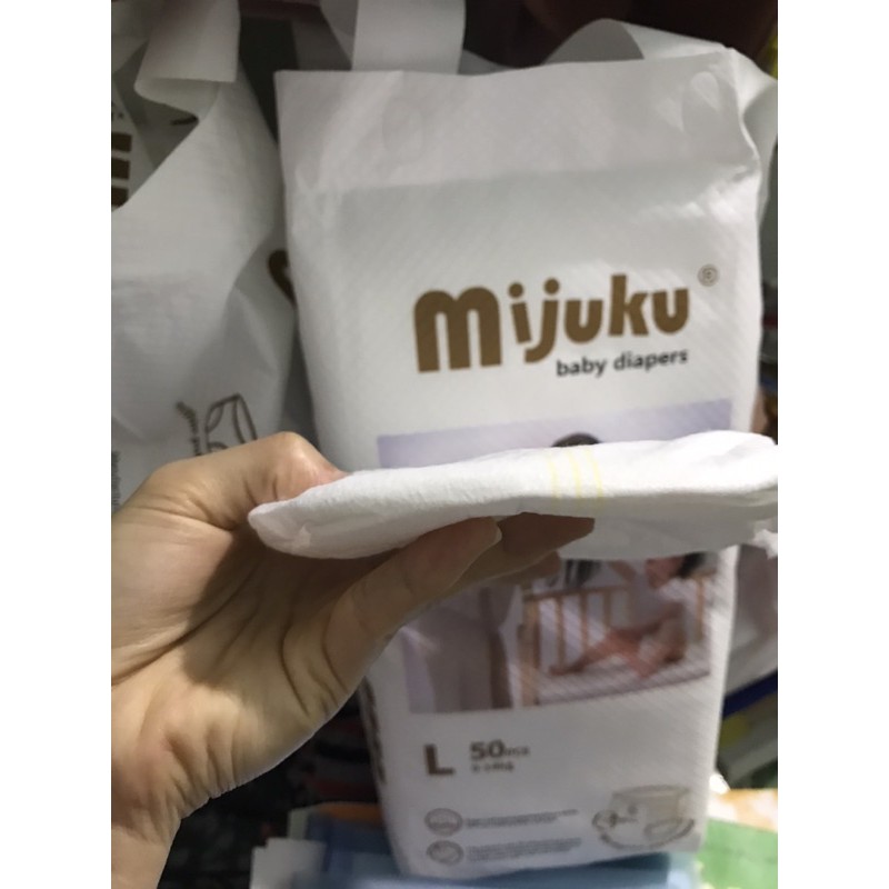 Bỉm Mijuku 50 miếng đủ size