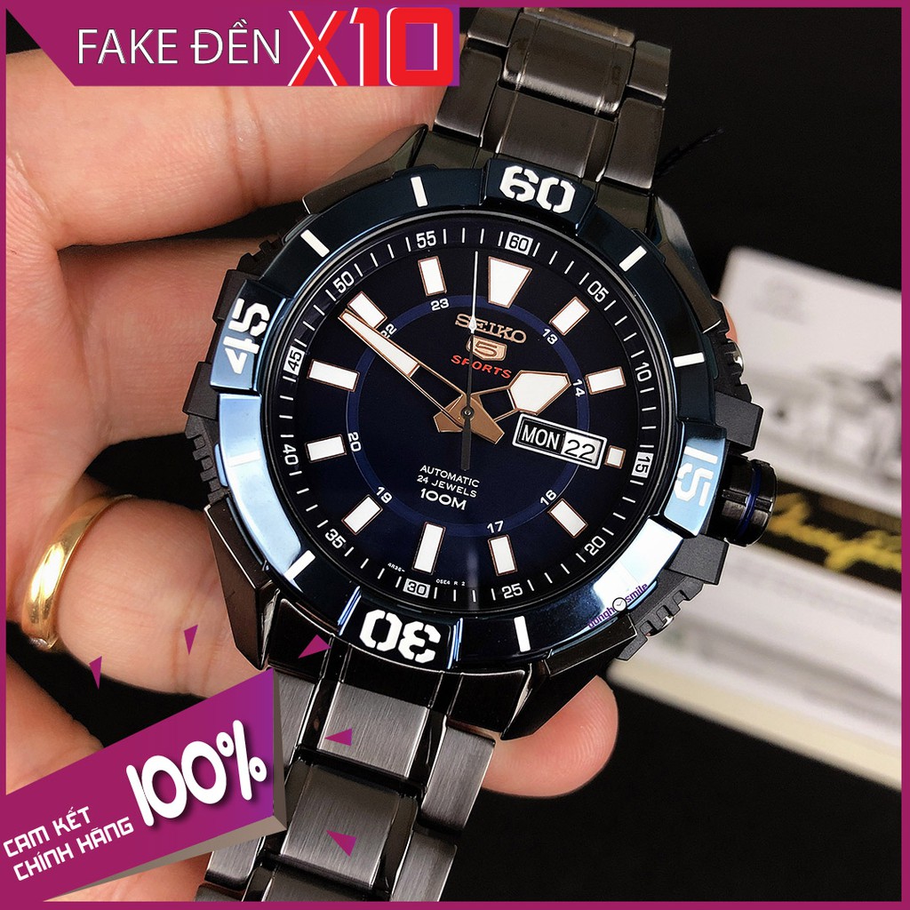 Đồng hồ nam Seiko 5 sports automatic 24 jewels 100m SRP797K1