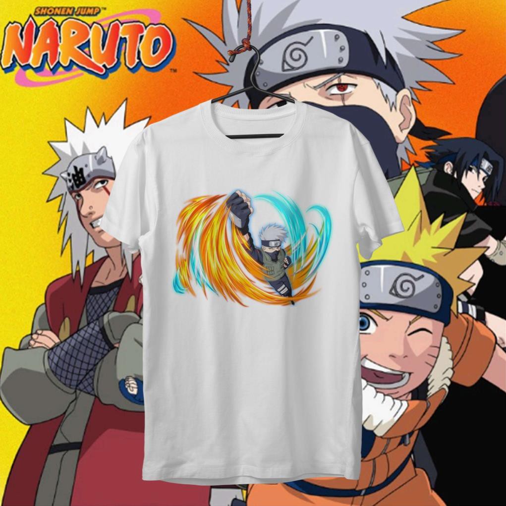 RẺ VÔ ĐỊCH- [KAKASHI] Áo Thun Naruto - Hatake Kakashi cực chất và đẹp - KKS-013