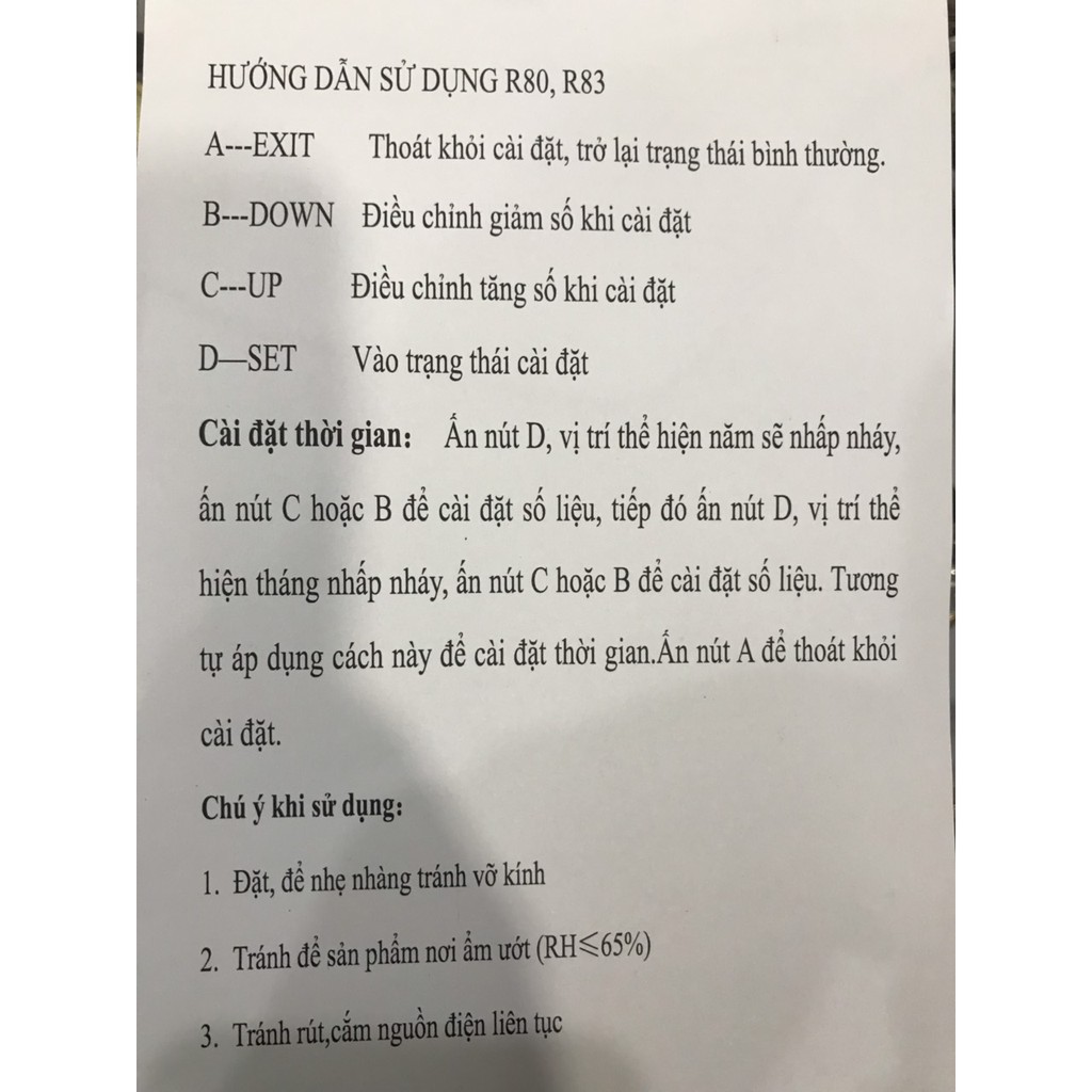 Đồng hồ led vạn niên  treo tường Guten R83 cao cấp