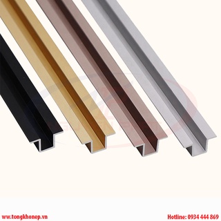 Nẹp nhôm chữ U âm 7mm