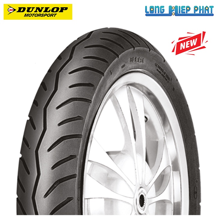 VỎ  LOẠI KHÔNG RUỘT CHO XE TAY GA VÀNH 14 INCH Airblade, Vision, Click, Vairo,... DUNLOP chính hãng nhập khẩu