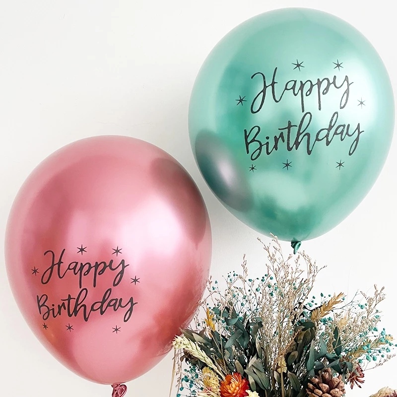 Bong Bóng 12 &quot;Trang Trí Tiệc Sinh Nhật Cho Bé