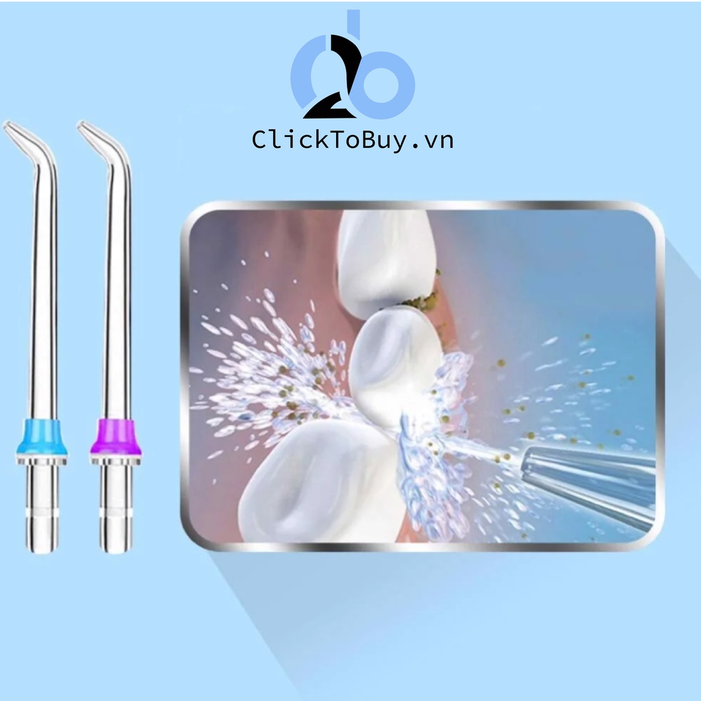 Bộ 5 đầu tăm nước kèm hộp đựng h2ofloss