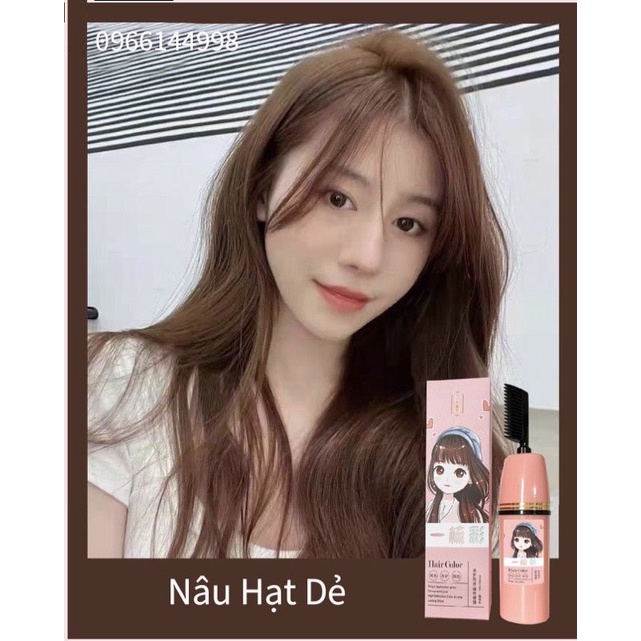 Lược nhuộm tóc mầu thông minh dễ sử dụng