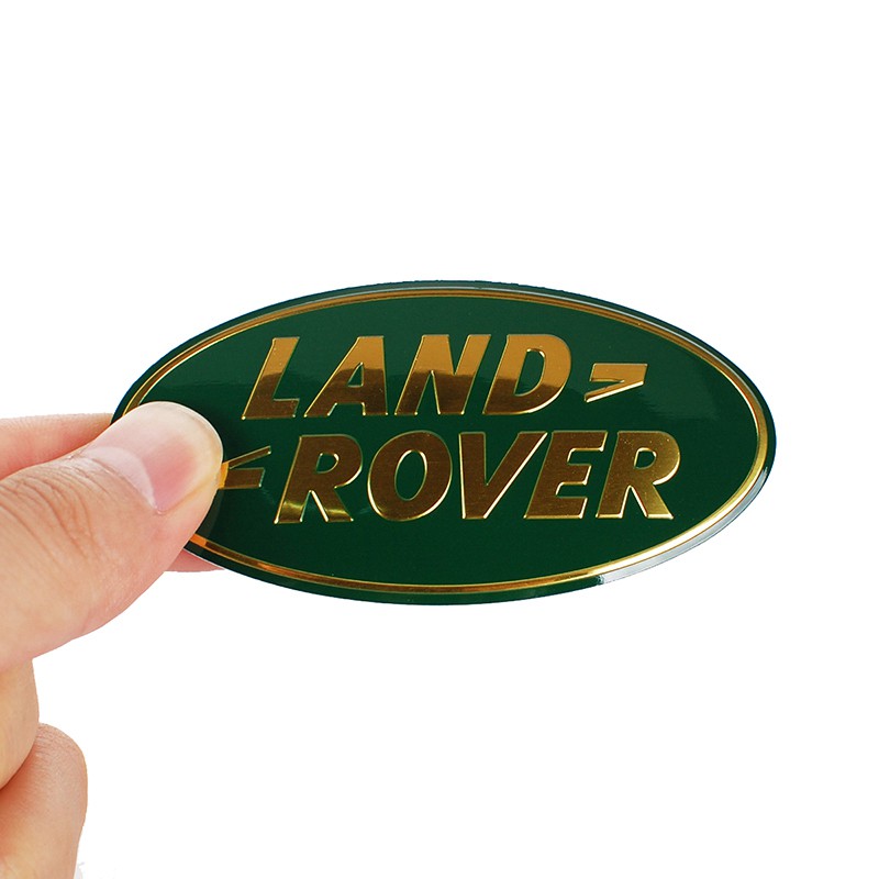 Miếng Dán Kim Loại Trang Trí Xe Hơi Land Rover Range Rover Freelander Discovery Evoque