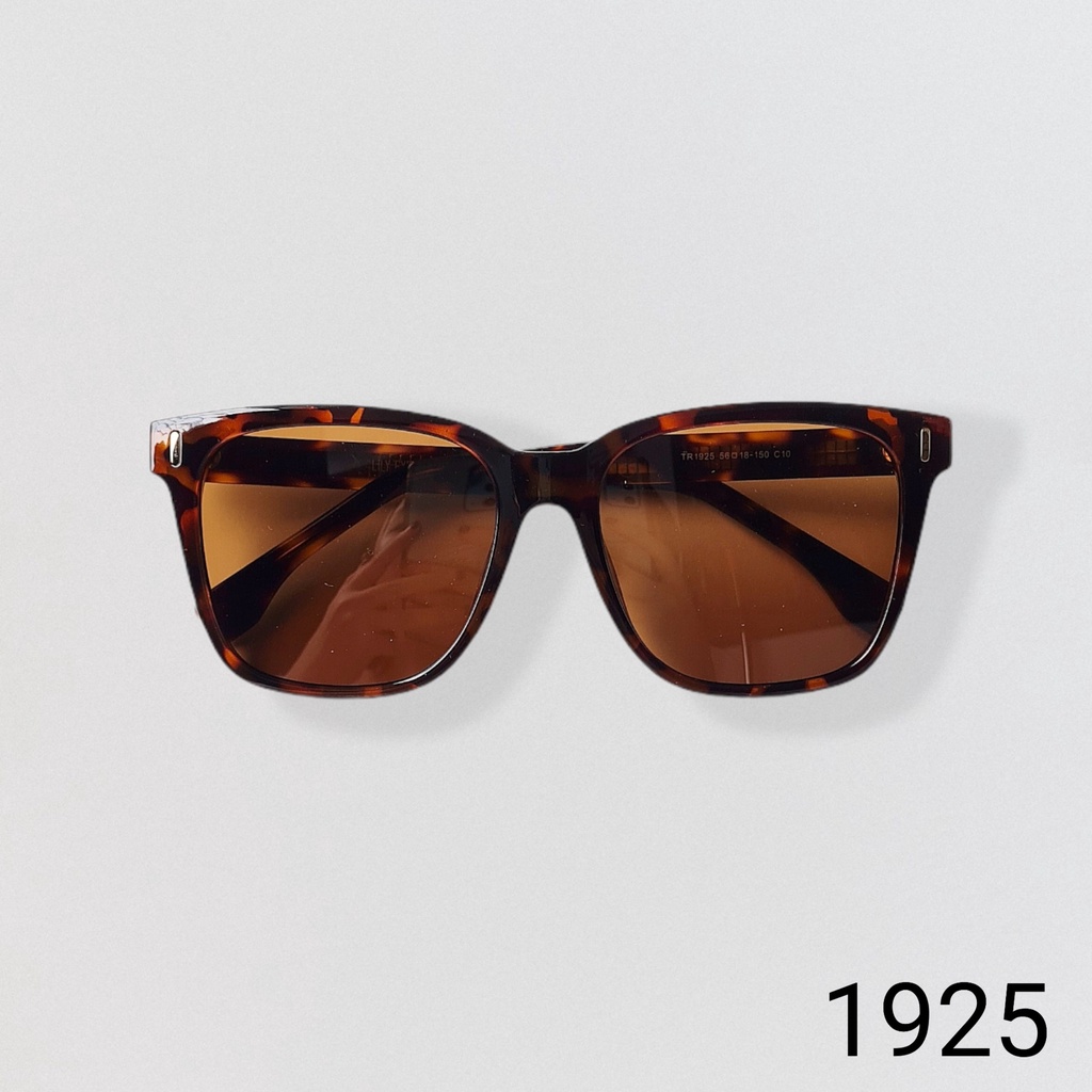 Kính Râm Nam Nữ Lilyeyewear Mắt Vuông To Chống Uv400 Màu Sắc Thời Trang 1925