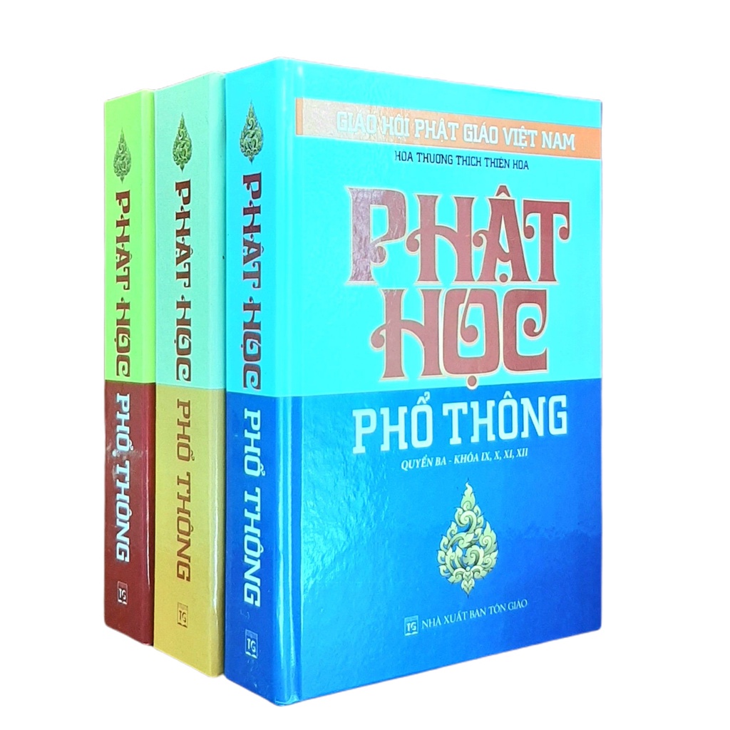 Sách - Phật Học Phổ Thông - Trọn Bộ 3 Tập